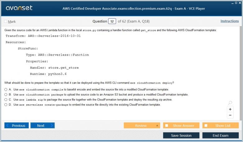AWS-Developer Test Dumps Pdf